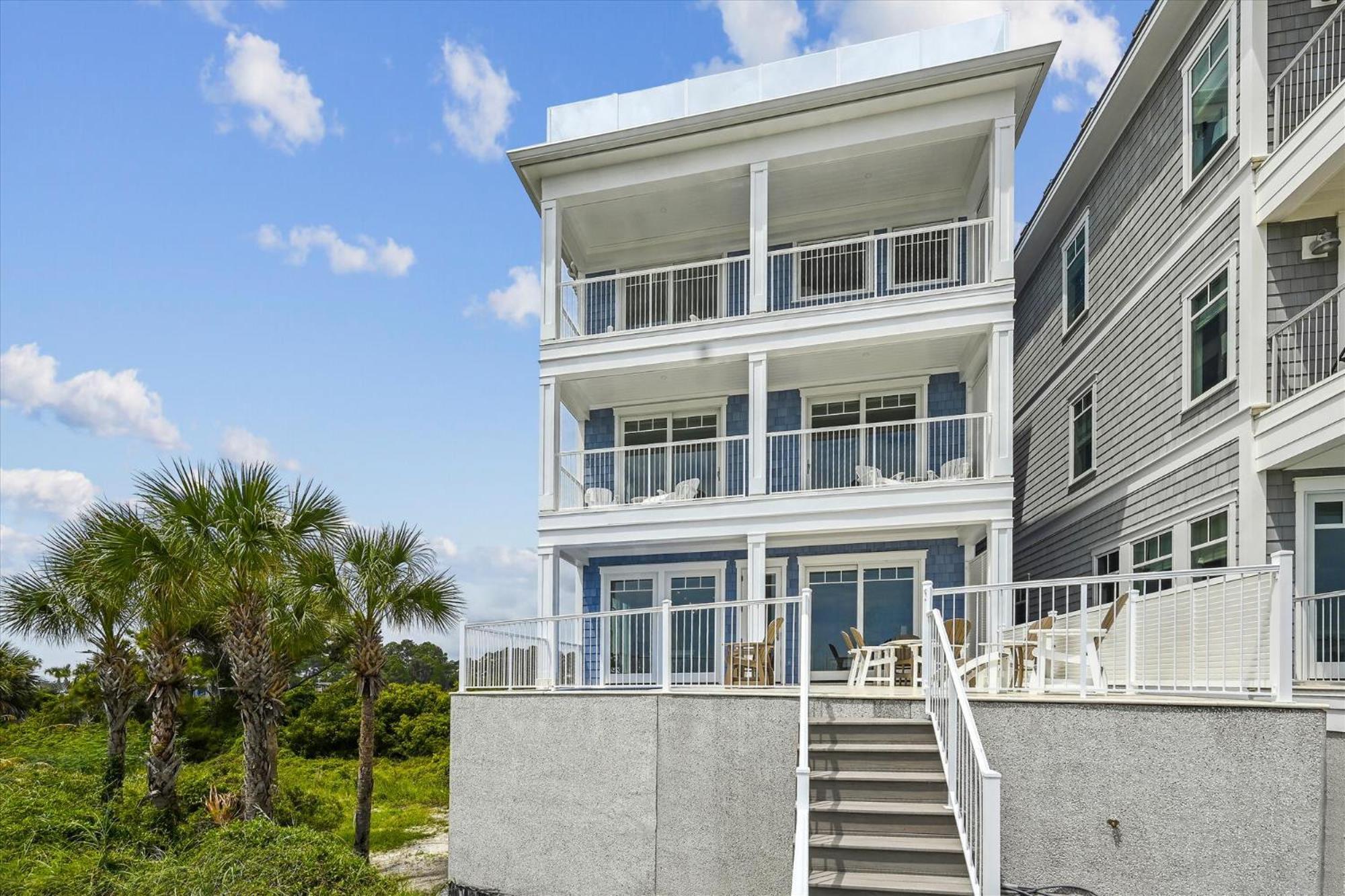 8 Terra Bella Trace- Oceanfront, 6 Primary Rooms, Pool, Roof Top, Free Activities Included Pulau Hilton Head Luaran gambar