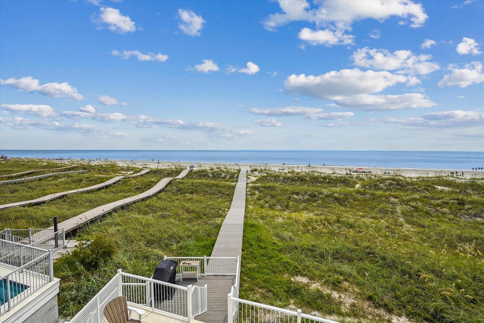 8 Terra Bella Trace- Oceanfront, 6 Primary Rooms, Pool, Roof Top, Free Activities Included Pulau Hilton Head Luaran gambar