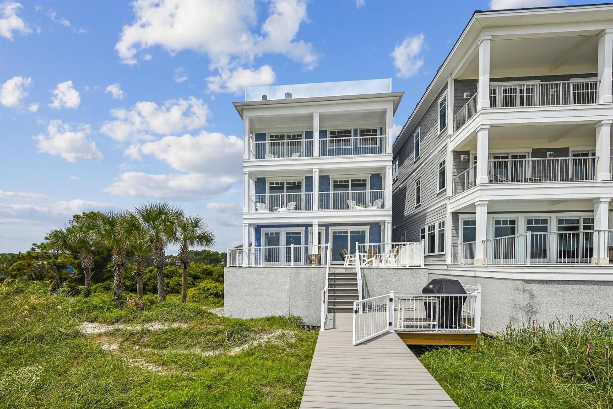 8 Terra Bella Trace- Oceanfront, 6 Primary Rooms, Pool, Roof Top, Free Activities Included Pulau Hilton Head Luaran gambar