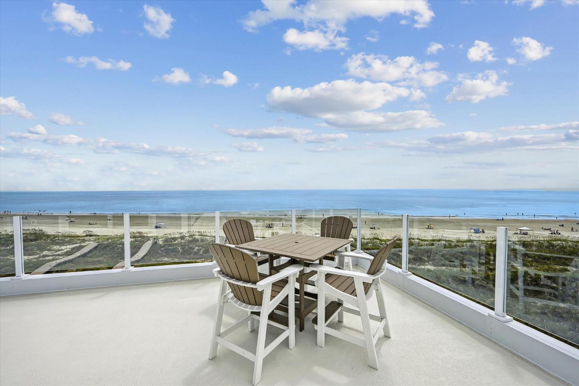 8 Terra Bella Trace- Oceanfront, 6 Primary Rooms, Pool, Roof Top, Free Activities Included Pulau Hilton Head Luaran gambar